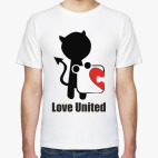 Парные футболки Love United