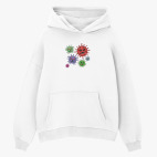 Толстовка худи оверсайз