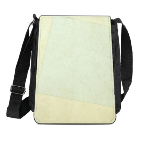 Сумка-планшет с принтом Малевич К. С. Белое на белом