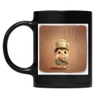 Кружка цветная UV-DTF