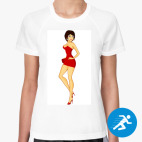 Женская спортивная футболка