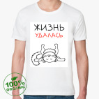 Мужская футболка органик