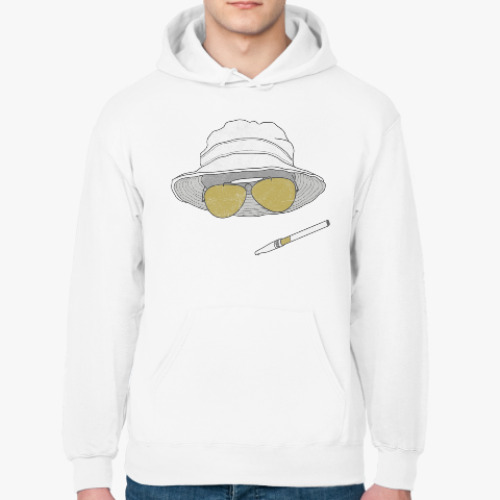 Толстовка худи с принтом Loathsome