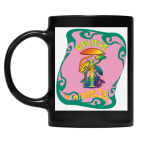 Кружка цветная UV-DTF