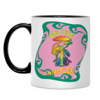 Кружка двухцветная