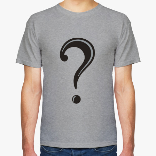 Футболка с принтом Загадка