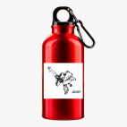 Металлическая бутылка 400 мл UV-DTF