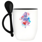 Кружка с ложкой