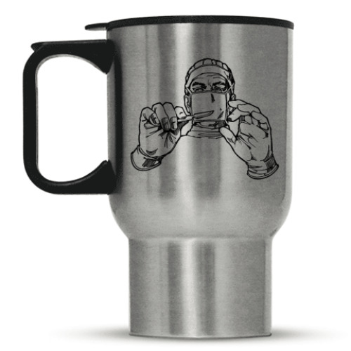 Кружка-термос с принтом Для хирурга