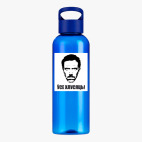 Прозрачная спортивная бутылка