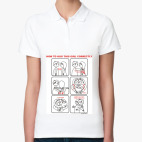 Женская рубашка поло