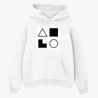 Толстовка худи оверсайз