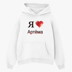 Толстовка худи оверсайз