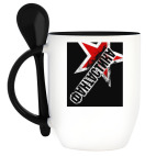 Кружка с ложкой