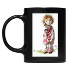 Кружка цветная UV-DTF