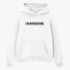 Толстовка худи оверсайз