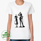 Женская футболка органик