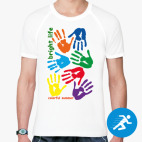 Мужская спортивная футболка