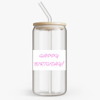 Банка с бамбуковой крышкой