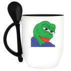 Кружка с ложкой