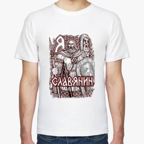 Футболка с принтом Я Славянин