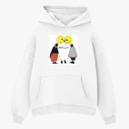 Толстовка худи оверсайз