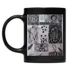 Кружка цветная UV-DTF