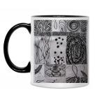 Кружка двухцветная