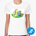 Женская спортивная футболка