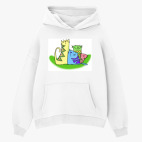 Толстовка худи оверсайз