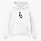 Толстовка худи оверсайз