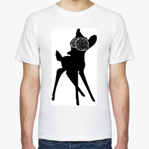 Футболка с принтом бмбиМ