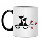 Кружка двухцветная