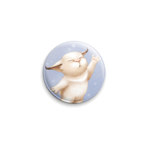 Значок 25мм с принтом А мне летать охота