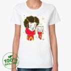 Женская футболка органик