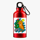 Металлическая бутылка 400 мл UV-DTF