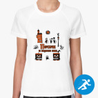 Женская спортивная футболка