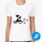 Женская спортивная футболка