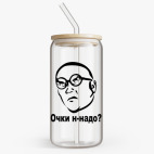 Банка с бамбуковой крышкой