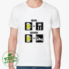 Мужская футболка органик