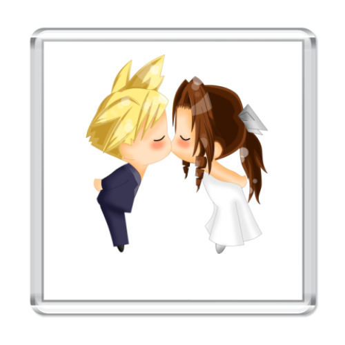 Магнит с принтом  anime wedding