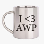 Кружка металлическая