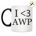 Кружка-хамелеон