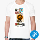 Мужская спортивная футболка