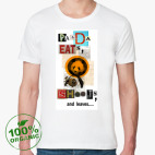 Мужская футболка органик