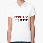 Женская рубашка поло