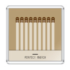 Магнит 6.5 x 6.5 см Perfect Match