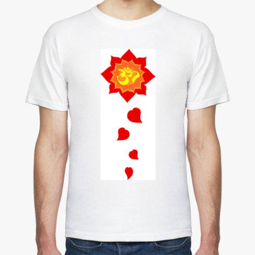 Футболка с принтом Ом