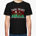 Классическая футболка Сериал Твин Пикс Twin Peaks