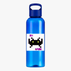 Прозрачная спортивная бутылка